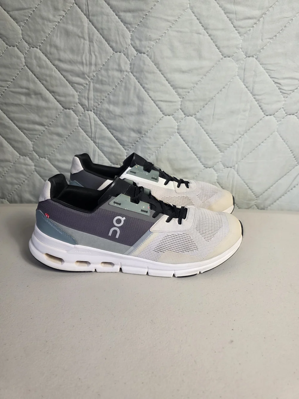 On Running Cloudrift Men's Shoes Undyed White Size 10.5